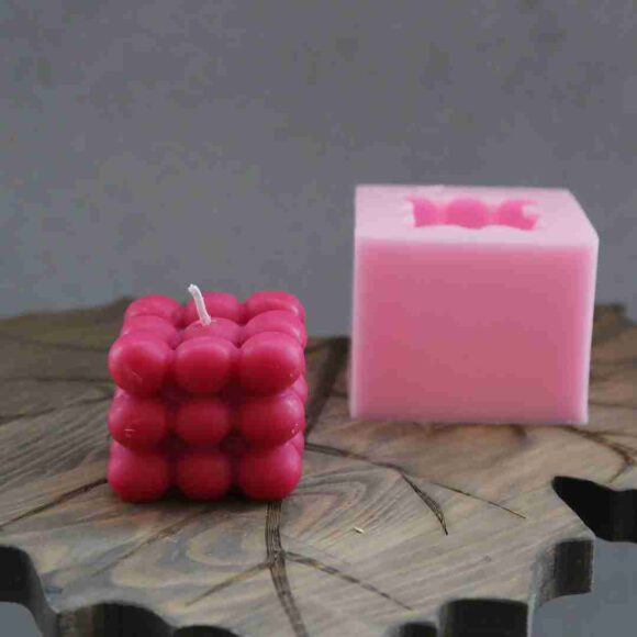 Bubble mum kalıbı 5x5 cm