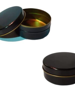 Siyah Metal Mumluk Teneke Mumluklar-1