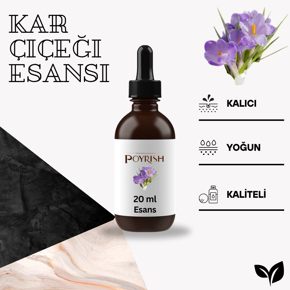 kar çiçeği mum esansı 20 ml