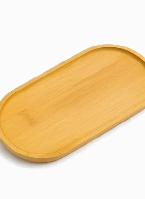 ahşap sunumluk mum sunum tepsisi