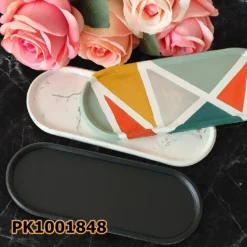 PK1001848 - Silikon Kalıp Mum Kalıbı - Oval Tabanlık