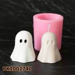 PK1002740 - Silikon Kalıp Mum Kalıbı - Hayalet