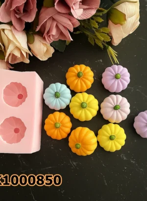 PK1000850 - Silikon Kalıp Mum Kalıbı - 2'li Kabak